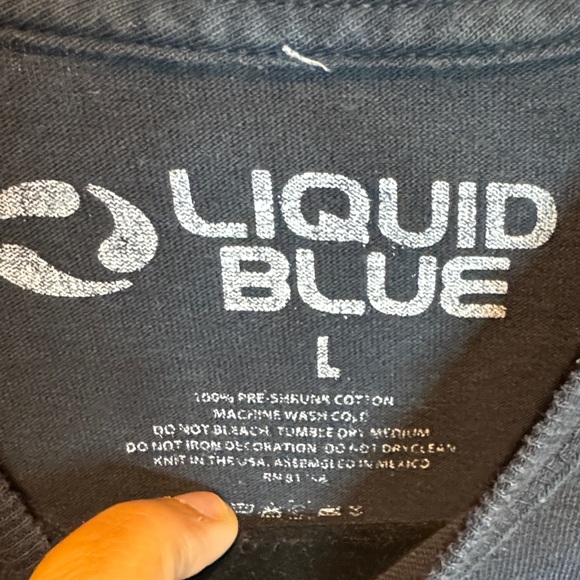 #204 2004 Liquid Blue | Pink Floyd Tie-Dye Graphic T-Shirt Sz. L - Picture 5 of 11